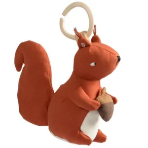 Kids Sebra Interior Cuddly Toys | Baby Toys>Musical pull toy, Star the squirrel – Sebra