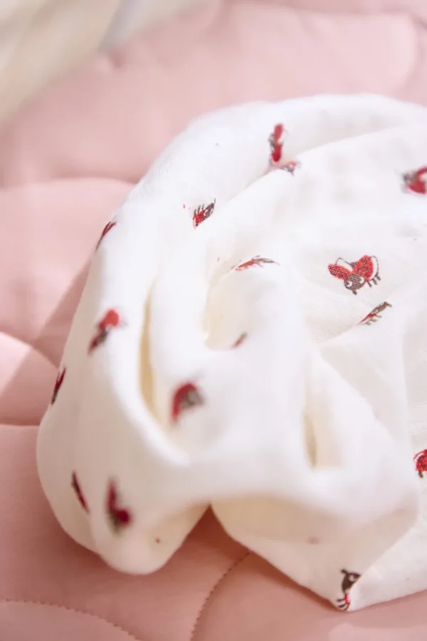 Kids FILIBABBA Muslin Cloths & Swaddles>Muslin Diaper GOTS Lucky –