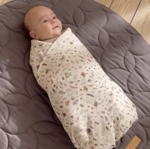 Kids FILIBABBA Muslin Cloths & Swaddles>Muslin Swaddle Diaper 120×120, Little Wonders –