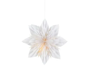 Markslöjd Christmas Decorations | Lamps & Lighting>Neela Pendant Star White 60cm –