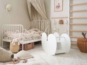 Kids Fitwood of Scandinavia Wooden Toys | Christmas Toys>Nuppu rocking horse, White – Fitwood