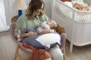 Kids Sebra Interior Cushions & Nursing Pillows>Nursing pillow, Rebel the raccoon – Sebra