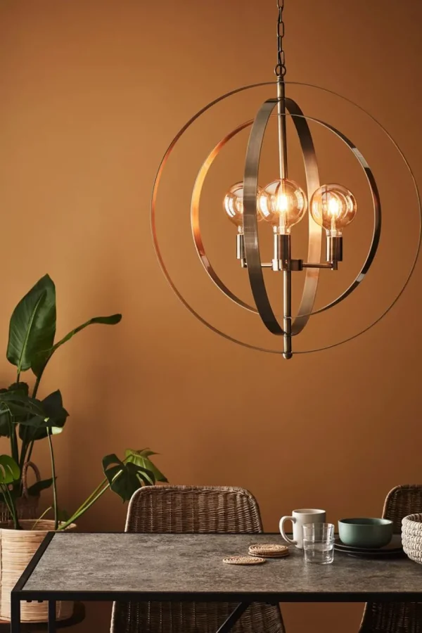 Markslöjd Lamps & Lighting>Orbit, Antique brass –