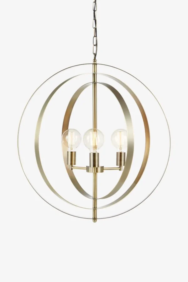 Markslöjd Lamps & Lighting>Orbit, Antique brass –