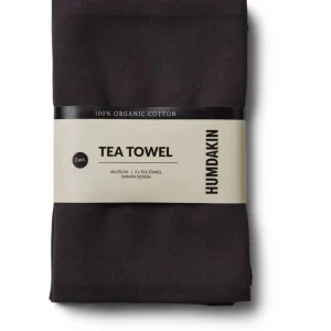 Humdakin Textiles | Kitchen>Organic tea towel 2 pack, Coal –