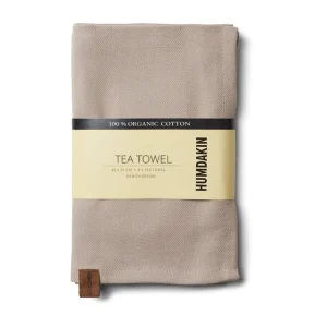 Humdakin Textiles | Kitchen>Organic tea towel, 2 pack Latte –