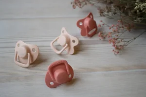 Kids FILIBABBA Pacifiers And Boxes>Pacifiers 2-pack, Peach 0-6 months –