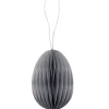 Delight Department Easter Decorations>Paper Egg, Grey –