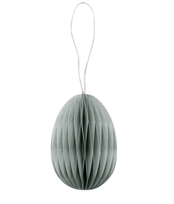 Delight Department Easter Decorations>Paper Egg, Jade –