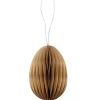 Delight Department Easter Decorations>Paper Egg, Mocca –
