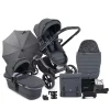 Kids iCandy Baby Travel>Peach 7 Pushchair and Carrycot Dark Grey –