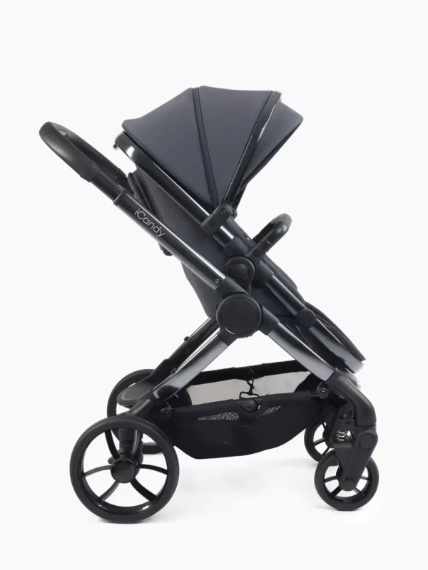Kids iCandy Baby Travel>Peach 7 Pushchair and Carrycot Dark Grey –