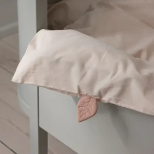 Kids Sebra Interior Baby And Kids Bedding>Percale Junior Bed linen 100 x 140, Birchbark rose – Sebra