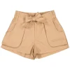 Kids Marmar Copenhagen Girl 2-8Y | Baby Girl>Piga Shorts, Light Twill Cumin – Marmar