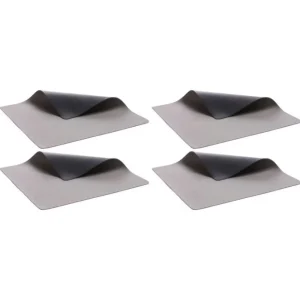 Bitz Kitchen>Placemat 46 x 33 cm 4 pieces, black, grey –