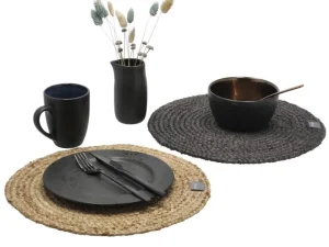 Södahl Kitchen>Placemat Its all Ø 35 cm, Black –
