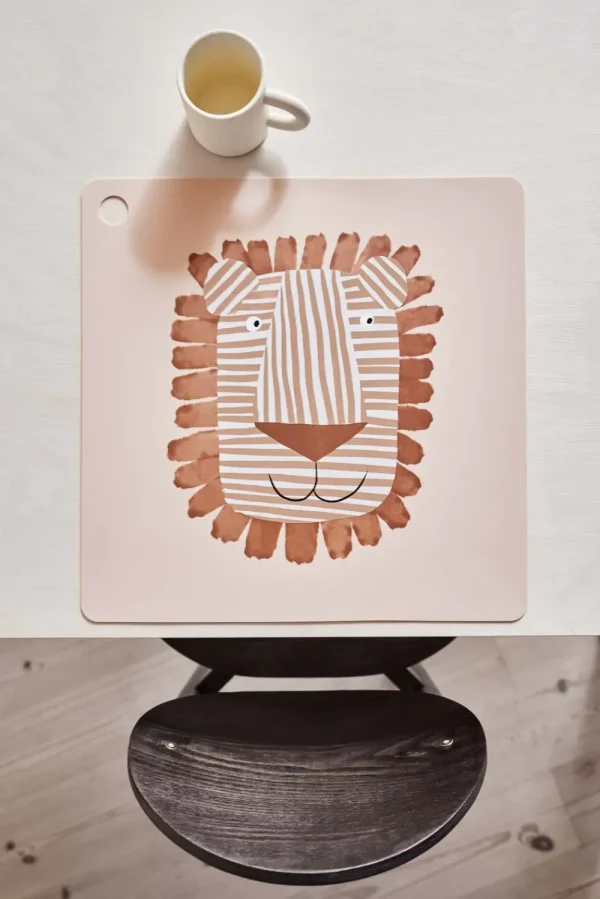 Kids OYOY Mini Dinnertime | Birthday / Party>Placemat Lobo Lion –