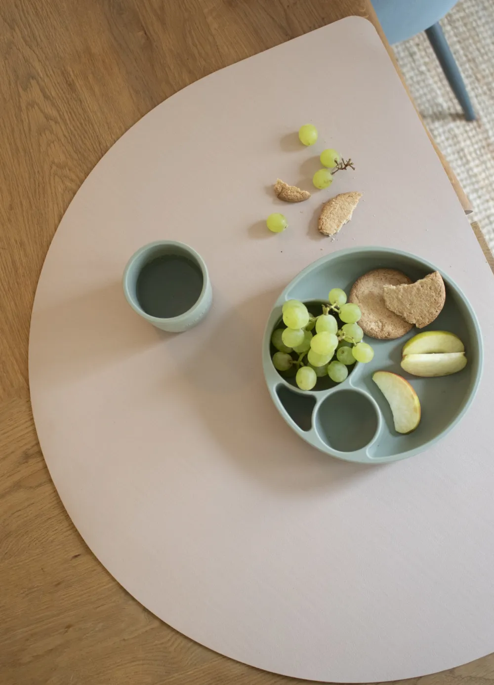 placemat_warm_grey__filib_3.webp Kids FILIBABBA Creativity | Dinnertime>Placemat, Warm Grey –