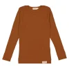 Kids/BOY Marmar Copenhagen Teen Girls 8+ | Teen Boy 8+>Plain Blouse, Spicy Caramel – Marmar