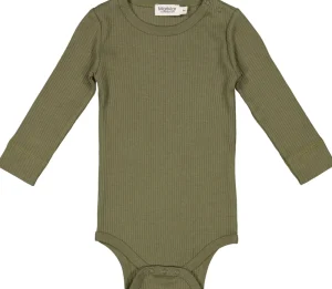 Kids/BOY Marmar Copenhagen Baby Girl | Baby Boy>Plain Body LS, Modal Pickle – Marmar