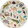 Kids Nordichaus Birthday / Party>Plates Zoo Party 23cm – 8 pieces