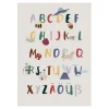 Kids Sebra Interior Kids Posters>Poster, alphabet A-ß (DE), Pixie/Dragon, FSC Mix – Sebra