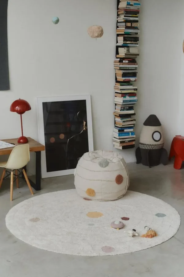 Kids Lorena Canals Rugs And Playmats | Cushions & Nursing Pillows>Pouf Solar System –