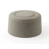 Woud Poufs>Praline Pouf Ø78 cm, Natural Bouclé –