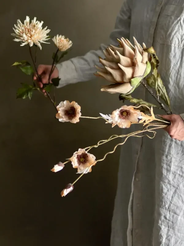 Bloomingville Flowers>Protea Stem, Nature, Artificial Flowers –