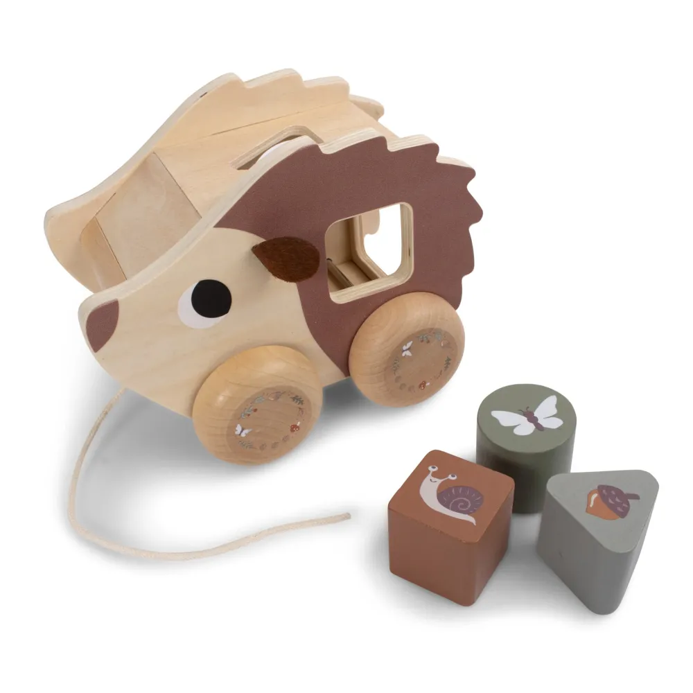 pull_along_toy_henning_th_0.webp Kids FILIBABBA Wooden Toys | Baby Toys>Pull along toy, Henning the hedgehog –