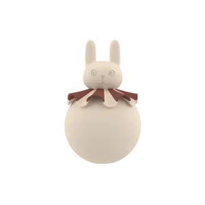 Kids OYOY Mini Kids Lamps>Rabbit Night Light, Red –