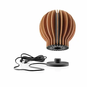 Eva Solo Outdoor | Lamps & Lighting>Radiant Led Lamp, Rechargeable Oak 15 cm –