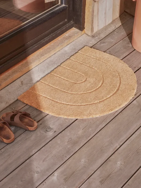 OYOY Outdoor | Hall / Wardrobe>Rainbow Doormat, Nature –