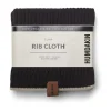 Humdakin Textiles | Kitchen>Rib Cloth 2 pack, Coal/ Light Stone –