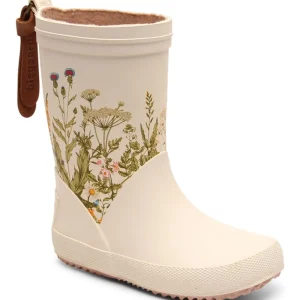 Kids Bisgaard Baby Girl>Rubber boot Beige, Flowers –