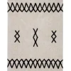 Lorena Canals Textiles>Rug Atlas Natural – Black –