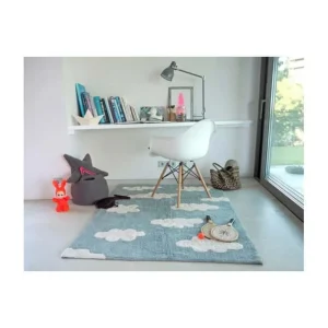 Kids Lorena Canals Rugs And Playmats>Rug Clouds Vintage blue / Azul Vintage –