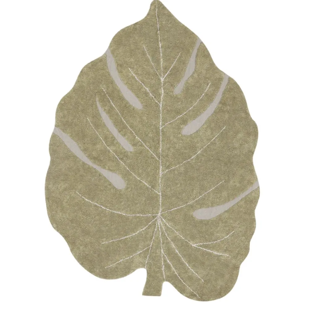 rug_monstera_olive_xl__lo_0.webp Kids Lorena Canals Rugs And Playmats>Rug Monstera Olive XL –