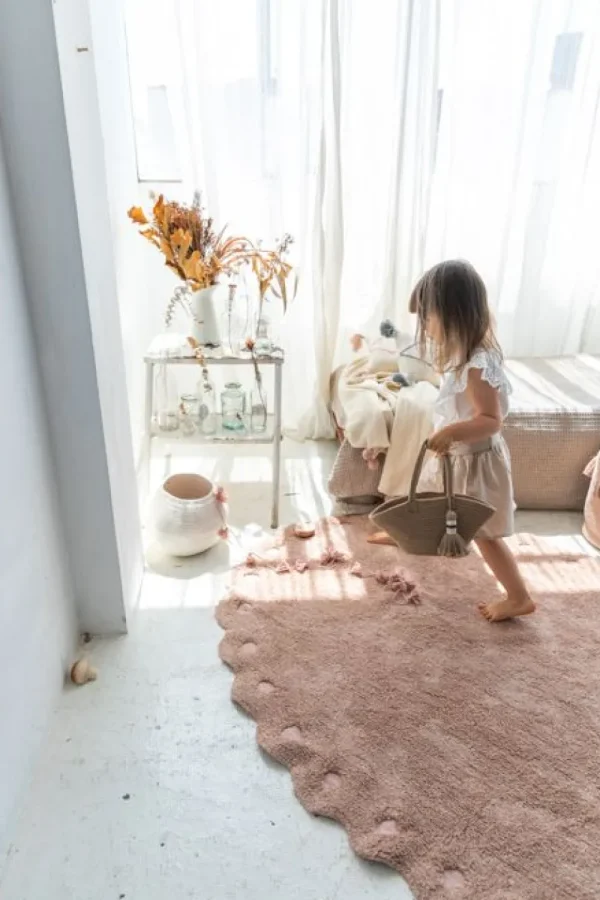 Lorena Canals Textiles>Rug Pinecone Vintage Nude –