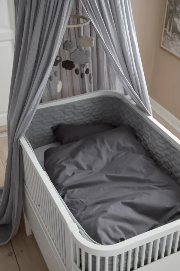 Kids Sebra Interior Kids Furniture>Sebra Bed, Baby & Jr., Grey, FSC Mix – Sebra