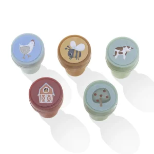 Kids Little Dutch Creativity>Self Inking Stamps Little Farm –