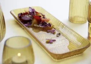 Bitz Kitchen>Serving dish Kusintha 35 cm 6 pieces, Amber –