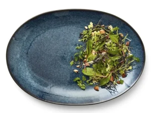Bitz Kitchen>Serving plate 36 x 25 cm black / dark blue –