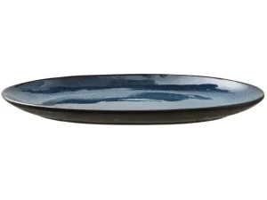 Bitz Kitchen>Serving plate 36 x 25 cm black / dark blue –