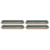 Bitz Kitchen>Serving Plates 4 pcs. Wood Forrrest Green/Beige –
