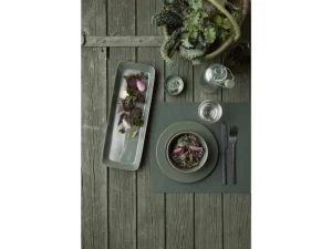 Bitz Kitchen>Serving Plates 4 pcs. Wood Forrrest Green/Beige –