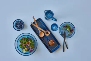 Bitz Kitchen>Serving plates 4 pieces, Blue –