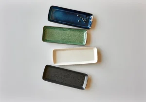 Bitz Kitchen>Serving plates 4 pieces, Green –