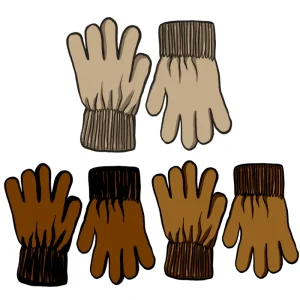 Kids/BOY BabyMocs Boy 2-8Y>3-Set Finger gloves, Brown/Rust/Beige – Baby Mocs