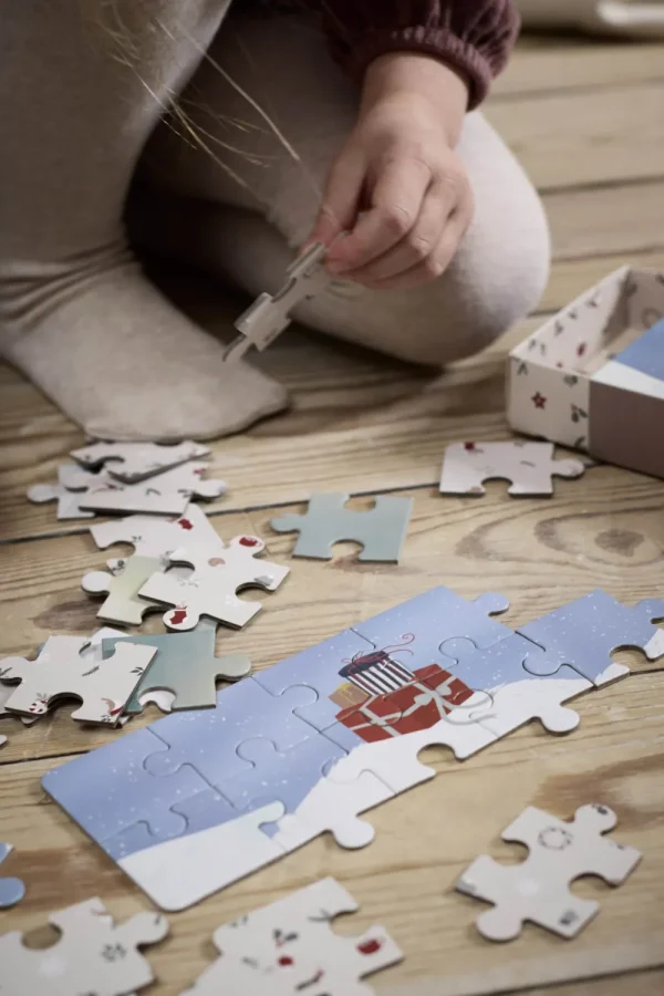 Kids FILIBABBA Games And Puzzles>Set of 4 puzzles, Wonderful Winter –